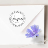 Washington Adresstempel Zelfinktende Stempel