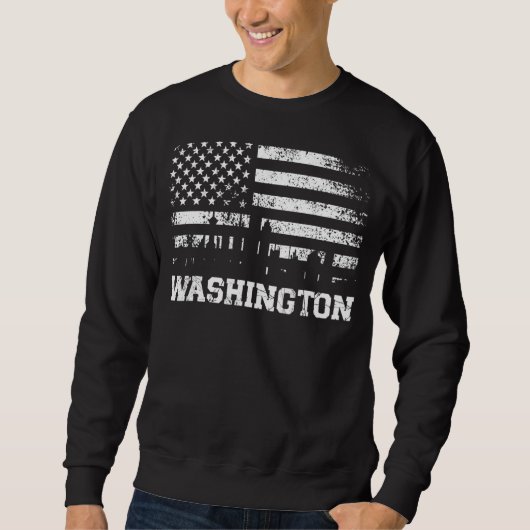 Washington American State USA 2 Trui (Voorkant)