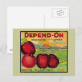 Washington Apples Briefkaart (Voorkant / Achterkant)
