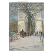 Washington Arch, lente van Frederick Childe Hassam (Voorkant)