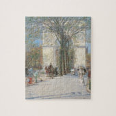 Washington Arch, lente van Frederick Childe Hassam Legpuzzel (Verticaal)