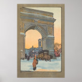 Washington Arch - Rachael R. Elmer Fine Art Poster (Voorkant)