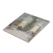 Washington Arch, Spring by Frederick Childe Hassam Tegeltje (Zijkant)