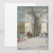 Washington Arch, Spring door Frederick Childe Hass (Voorkant / Achterkant)