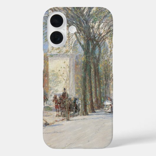 Washington Arch, Spring door Frederick Childe Hass Case-Mate iPhone Case (Achterkant)