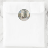 Washington Arch, Spring door Frederick Childe Hass Ronde Sticker (Tas)