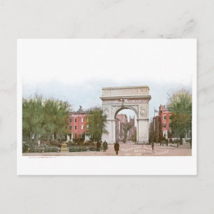 Washington Arch, Washington Square, New York Briefkaart