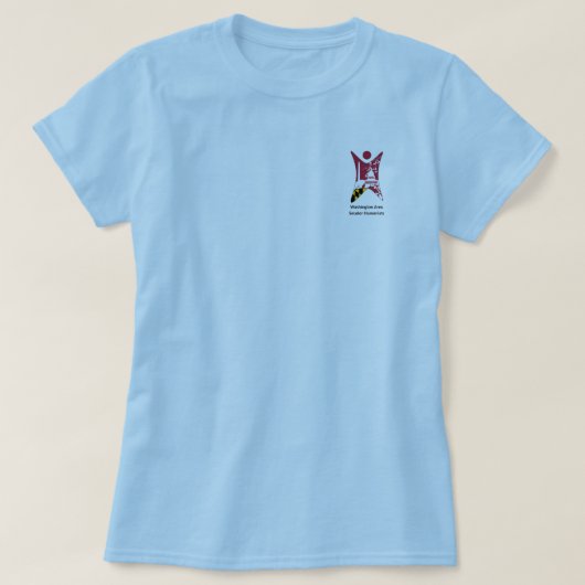 Washington Area Secular Humanisten T-shirt (Design voorkant)