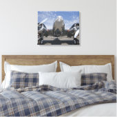 Washington, Arlington Fly-in, luchtshow. Canvas Afdruk (Insitu (Slaapkamer))