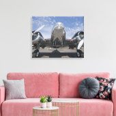 Washington, Arlington Fly-in, luchtshow. Canvas Afdruk (Insitu (Woonkamer))