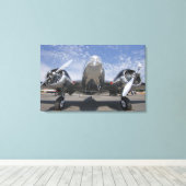 Washington, Arlington Fly-in, luchtshow. Canvas Afdruk (Insitu (Houten vloer))