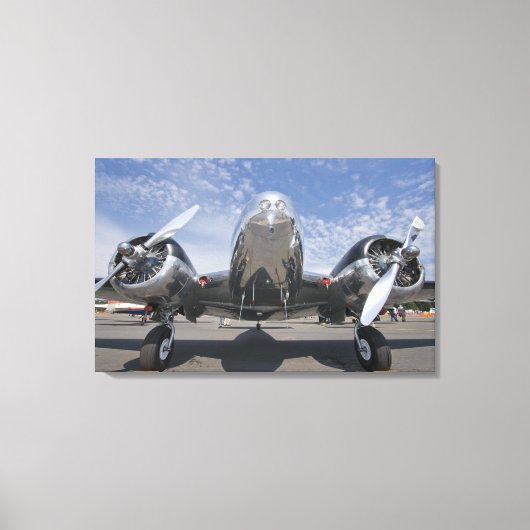 Washington, Arlington Fly-in, luchtshow. Canvas Afdruk (Voorkant)