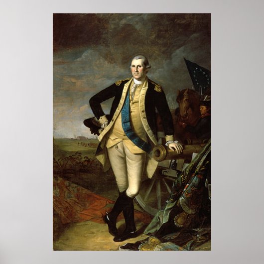Washington at Princeton, 1779 / by Charles Peale Poster (Voorkant)