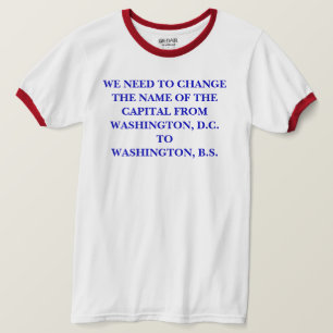 WASHINGTON, B.S. T-SHIRT