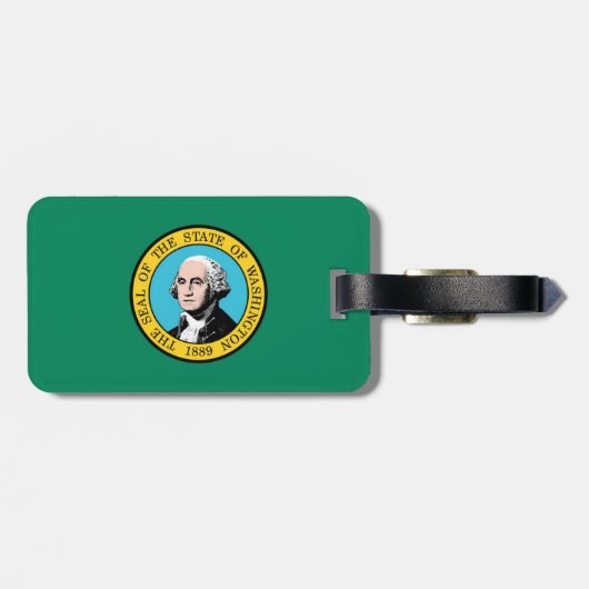 Washington Bagagelabel (Achterkant horizontaal)