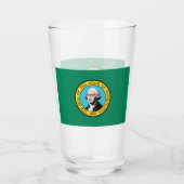WASHINGTON BEER GLASS GLAS (Achterkant)