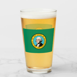WASHINGTON BEER GLASS GLAS