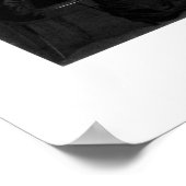 Washington bezorgt zijn inaugurale adres poster (Hoek)