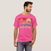 Washington Bigfoot  Bergen Wandeljager T-shirt (Voorkant volledig)