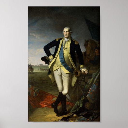Washington bij Princeton Poster (Voorkant)