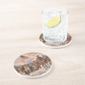 Washington bij Valley Forge door Edward P. Moran Zandsteen Onderzetter (Zijkant)