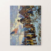 Washington bij Valley Forge Legpuzzel (Verticaal)