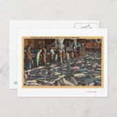 Washington - Binnenste Uitzicht van een zalm Briefkaart (Voorkant / Achterkant)