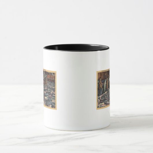 Washington - Binnenste Uitzicht van een zalm Mok (Midden)