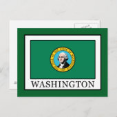Washington Briefkaart (Voorkant / Achterkant)
