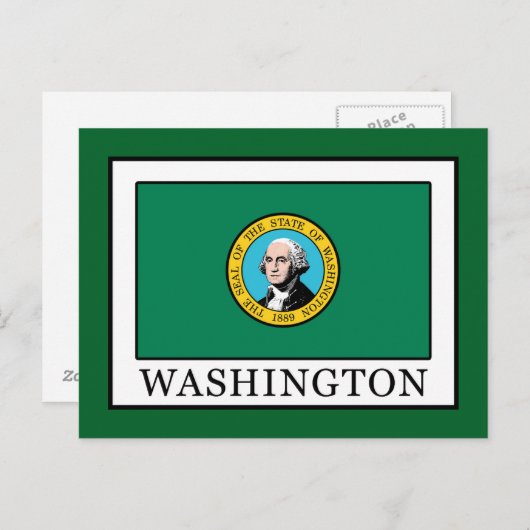 Washington Briefkaart (Voorkant / Achterkant)