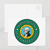 Washington Briefkaart (Voorkant / Achterkant)