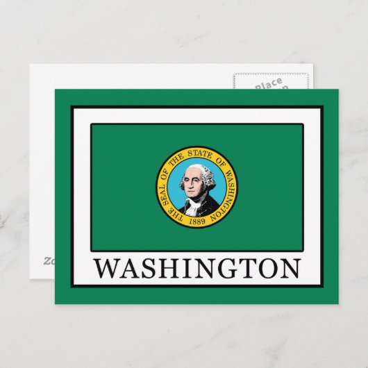 Washington Briefkaart (Voorkant / Achterkant)