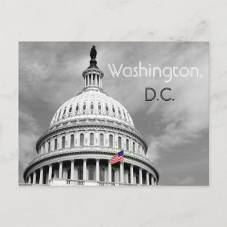 Washington, Briefkaart van de Vlag van D.C. het