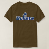 Washington Bullets met lange mouwen T-shirt (Design voorkant)