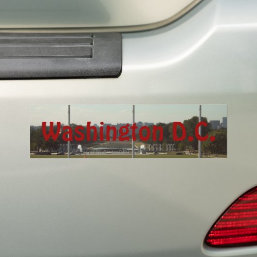Washington Bumpersticker (Op auto)