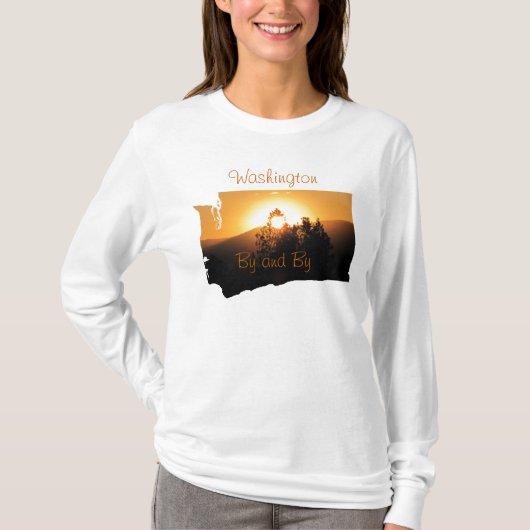Washington, By en By State motto T-shirt (Voorkant)