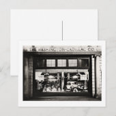 Washington Cadillac Co. 1927 Briefkaart (Voorkant / Achterkant)