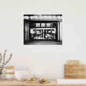 Washington Cadillac Company Showroom 1927 Poster (Keuken)