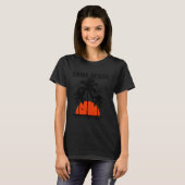 Washington Cama Beach Surfen Surfen T-shirt (Voorkant volledig)