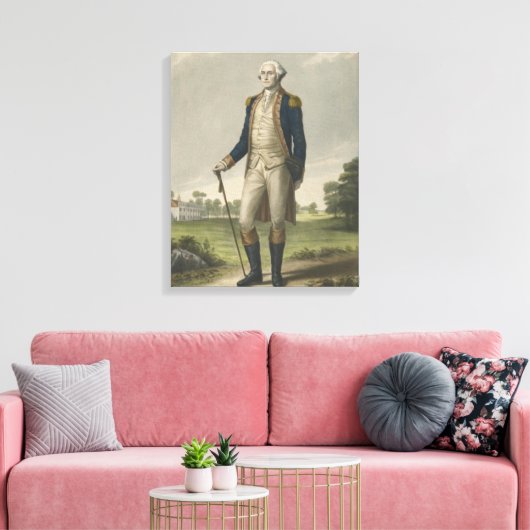 Washington Canvas Afdruk (Insitu (Woonkamer))