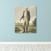 Washington Canvas Afdruk (Insitu (Houten vloer))
