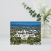 Washington Capitol Hill Briefkaart (Staand voorkant)