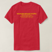 Washington Commandant Kinder T-shirt (Design voorkant)