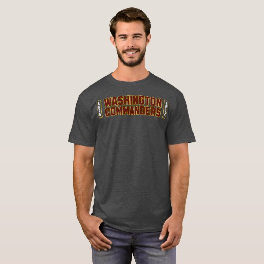 washington commanders american club t-shirt (Voorkant volledig)