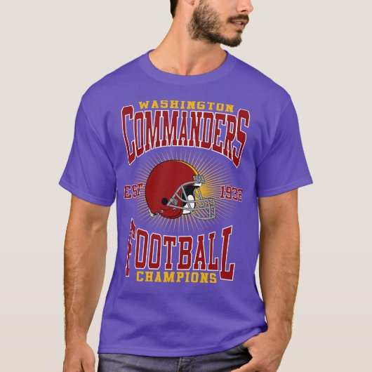 Washington Commanders Kampioenen T-shirt (Voorkant)