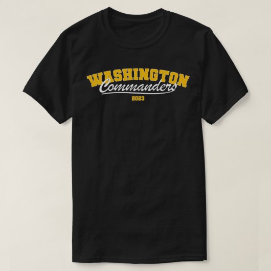Washington Commando's T-shirt (Design voorkant)