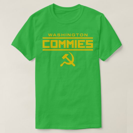 Washington Commies T-shirt (Design voorkant)
