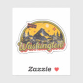 Washington, Connecticut Sticker (Vel)