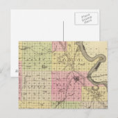 Washington County, Nebraska Briefkaart (Voorkant / Achterkant)