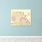 Washington County, Nebraska Canvas Afdruk (Insitu (Houten vloer))